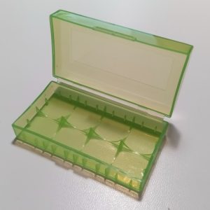 Бокс для 2 акумуляторів 18650 або 4х16340 (Футляр для 2х18650 або 4х16340)