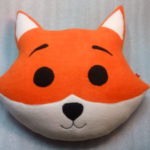 Іграшка-подушка ручної роботи Лисеня