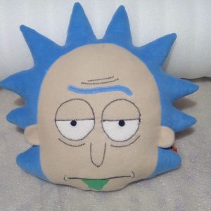Іграшка-подушка ручної роботи Рік (персонаж "Рік і Морті")