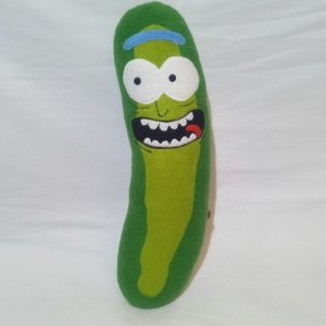 Іграшка-подушка ручної роботи Огірочок-Рік (персонаж "Рік і Морті")