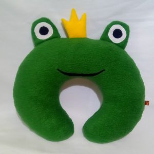 М'яка іграшка-подушка ручної роботи Царівна-Жаба