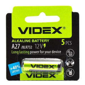Батарейка лужна Videx 27A/8LR732 12V