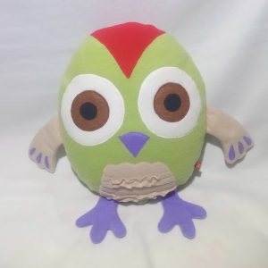 М'яка іграшка-подушка ручної роботи Дятел Тук-Тук