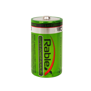Батарейка лужна RABLEX LR20/D, 1 шт. без паковання