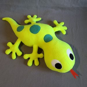 М'яка іграшка ручної роботи Саламандра