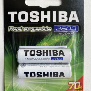 Акумулятори TOSHIBA HR6/AA 1.2V 2600mAh NI-MH (TNH-6GAE BP-2C)