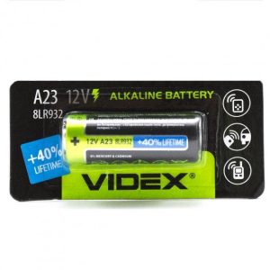 Батарейка лужна Videx 23A 12V BLISTER CARD