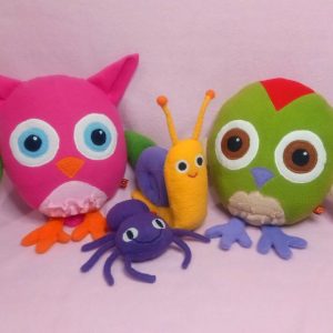 Набір іграшок ручної роботи Хоп-Хоп і його друзі (Хоп-Хоп, Тук-Тук, Равлик, Павучок)