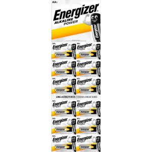 Батарейки лужні Energizer ALKALINE POWER LR6/AA, блістер 12 шт