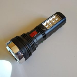 Ліхтар акумуляторний YAJY YJ-227 1 W+8SMD, заряджання від мережі 220 V (колір випадковий)