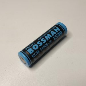 Акумулятор BOSSMAN PROFI Li-Ion 14500 3,7V 800mAh, технічний