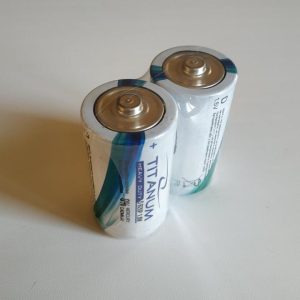 Батарейка сольова TITANUM R20/D, 2 шт. у термоусадці (SHRINK)