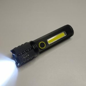 Ліхтар ручний BL-С71-P50+COB, акумулятор 18650, microUSB, zoom