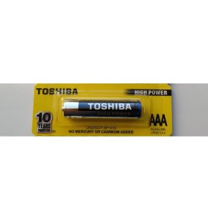 Батарейка лужна TOSHIBA ALKALINE HIGH POWER LR03/AAA, ціна за 1 батарейку