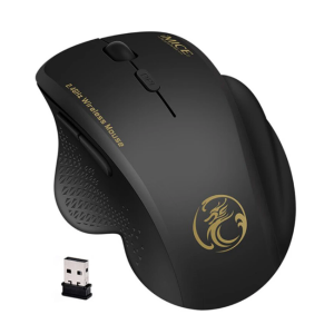 Миша бездротова iMICE ергономічна G6 (1600 DPI) USB 2.4 G wireless, BLACK