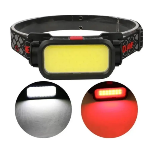 Ліхтар налобний BL-008-COB, 1x18650, Type-C (+ червоне світло)