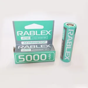 Акумулятор Rablex 21700 Li-Ion 5000mAh
