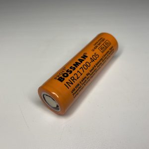 Акумулятор високотоковий BOSSMAN Profi Li-Ion INR21700-40S (без захисту) 4000 mAh (ток 40А)