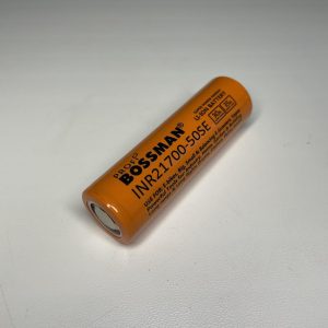 Акумулятор високотоковий BOSSMAN Profi Li-Ion INR21700-50SE (без захисту) 5000 mAh (ток 30 А)
