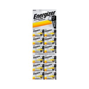 Батарейки лужні Energizer ALKALINE POWER LR03/AAA, блістер 12 шт.