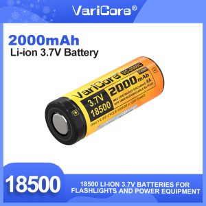 Акумулятор 18500 Li-Ion VariCore VC-2000C 3.7 V 2000 mAh 6 A (технічний)