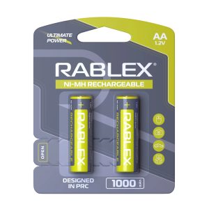 Акумулятори Rablex AA 1000mAh 2 шт