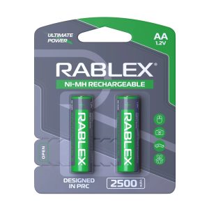 Акумулятори Rablex AA 2500mAh 2 шт - купити