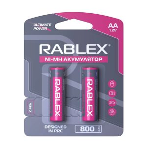Акумулятори Rablex AA 800mAh 2 шт - купити