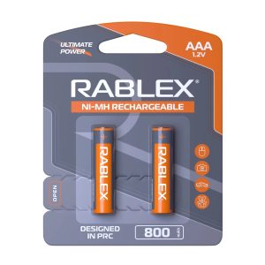 Акумулятори Rablex AAA 800mAh 2 шт - купити