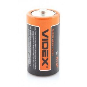 Батарейка сольова Videx R14P/C, 1 шт