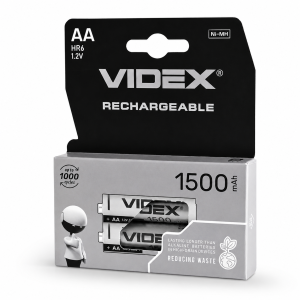 Акумулятори Videx AA 1500mAh 2 шт