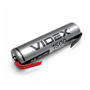Акумулятор AA Ni-MH Videx 1500mAh з пелюстками