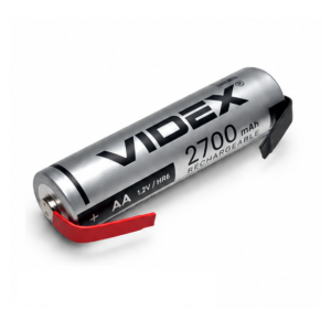 Акумулятор AA Ni-MH Videx 2700mAh з пелюстками