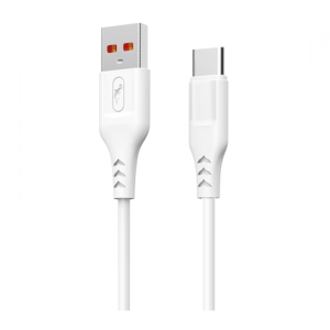 Кабель USB-A Type-C SkyDolphin S61T 2.4A 1м для заряджання та передачі даних