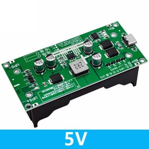 Джерело безперебійного живлення DIY LX-2BUPS 5V 3A 2×18650, для роутера, модема та ONU (без АКБ) (Копировать)