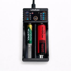 Зарядний пристрій універсальний LiitoKala Lii-202, 2 канали, Ni-MH / Ni-Cd / Li-ion, USB