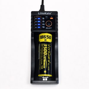 Зарядний пристрій універсальний LiitoKala Lii-100, 1 канал, Li-ion / Ni-MH / Ni-Cd, USB