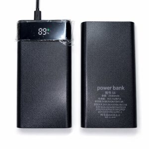 Корпус павербанка DIY на 6×18650 з Type-C PD, швидка зарядка до 22.5W, дисплей