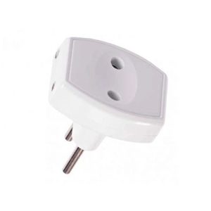 Розгалужувач мережевий LUXEL 1012 трійник на 3 розетки плаский, 250V/10A