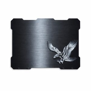 Килимок для миші Eagle (320×240×3 мм), SPEED-CONTROL, сірий з малюнком