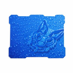 Килимок для миші Wolf-BLUE (320×240×3 мм), SPEED, блакитний з малюнком