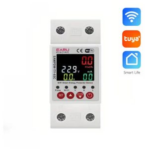 Розумний Wi-Fi автомат 63A EARU EAMPDW-TY-63C