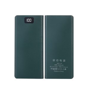 Корпус павербанка DIY на 8x18650 10W, 5V/2A, USB, Micro-USB та Type-C (без акумуляторів), зелений