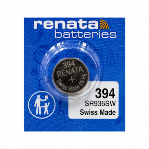 Батарейка срібно-цинкова Renata 394 (SR936SW, SR45) 1.55V