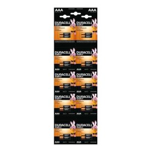 Батарейки лужні Duracell Simply LR03/AAA 1.5V 20 шт (блістер 5x2)