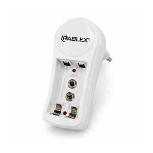 Зарядний пристрій Rablex RM-116, 2 слоти, AA / AAA / Крона 9V, Ni-MH / Ni-Cd, мережевий