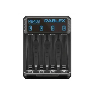 Зарядний пристрій Rablex RB403, 4 слоти, AA AAApng