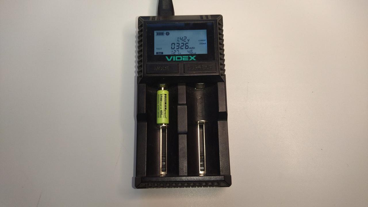 Акумулятор 2/3AAA Ni-MH BOSSMAN PROFI 1.2V 400 mAh з пелюстками для пайки (технічний) - Зображення 5