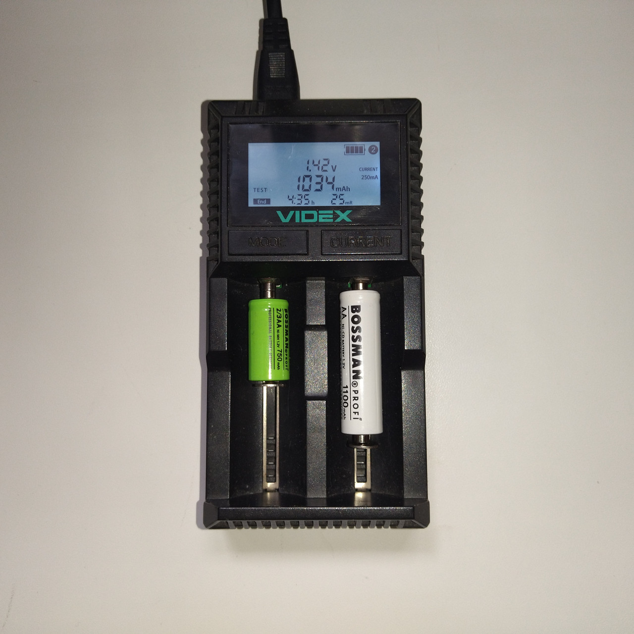 Акумулятор AA Ni-Cd BOSSMAN PROFI 1.2V 1100 mAh з пелюстками для пайки (технічний) - Зображення 5