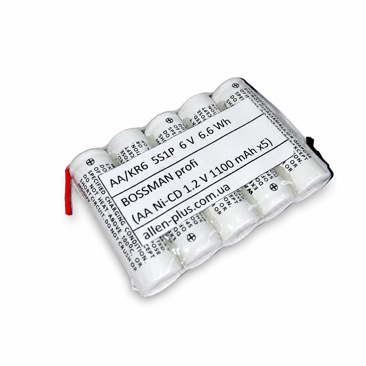 акумуляторна збірка Bossman Profi 6V 1100mAh